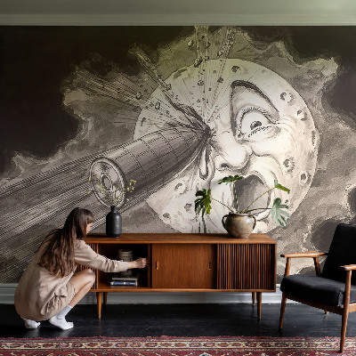 Papel de parede decorativo Colisão cósmica