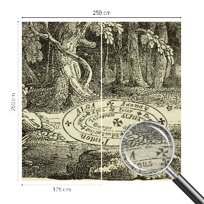 Mural fotográfico Círculo mágico