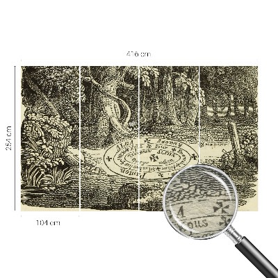 Mural fotográfico Círculo mágico