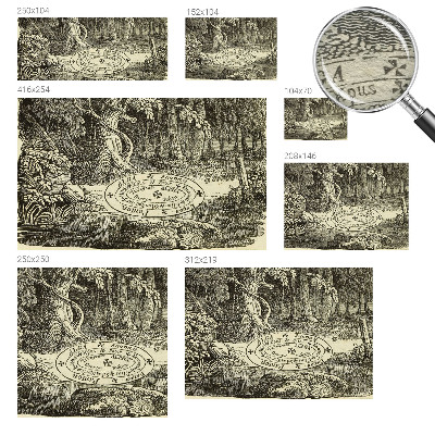 Mural fotográfico Círculo mágico