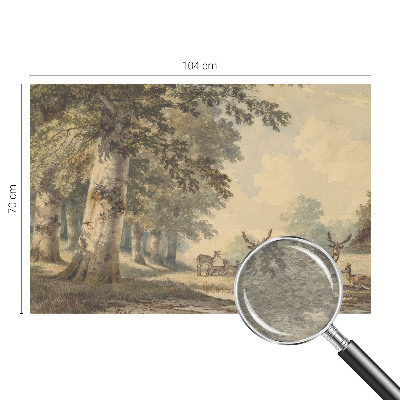 Mural de parede Paz da floresta