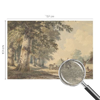 Mural de parede Paz da floresta