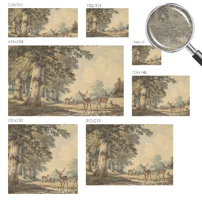 Mural de parede Paz da floresta