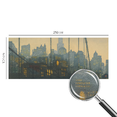 Papel de parede para quarto Panorama noturno