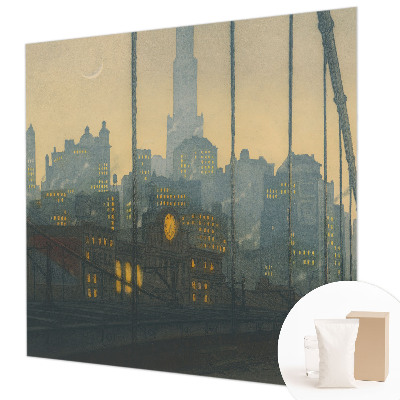 Papel de parede para quarto Panorama noturno