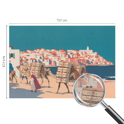 Papel de parede fotográfico Caravana de camelos