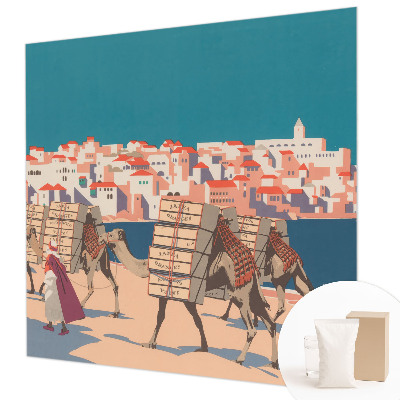 Papel de parede fotográfico Caravana de camelos