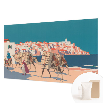 Papel de parede fotográfico Caravana de camelos