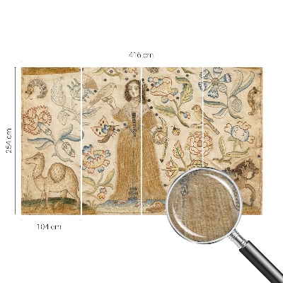 Papel de parede para quarto Natureza colorida