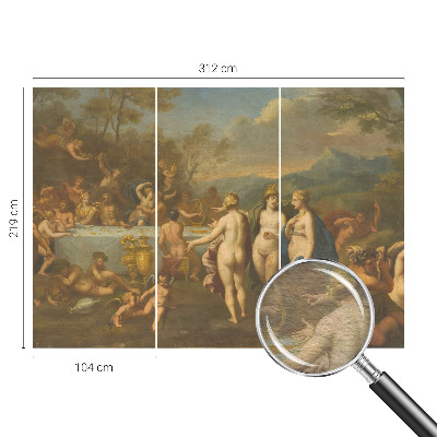 Mural fotográfico Festa antiga