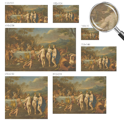 Mural fotográfico Festa antiga