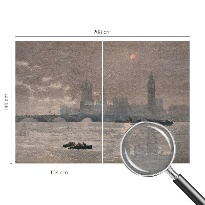 Papel de parede fotográfico Panorama noturno