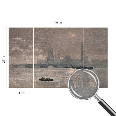 Papel de parede fotográfico Panorama noturno