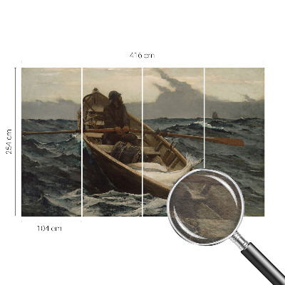 Papel de parede para quarto Pescador no mar