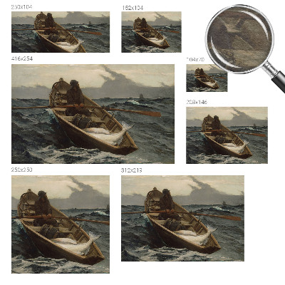 Papel de parede para quarto Pescador no mar