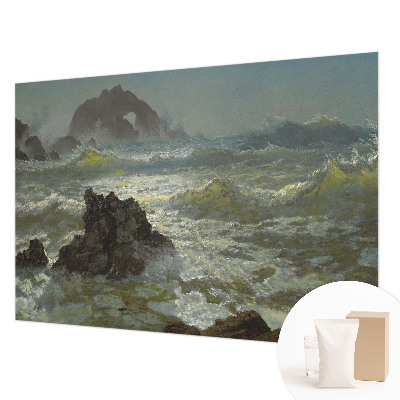 Papel de parede decorativo Mar tempestuoso