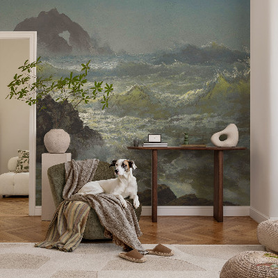 Papel de parede decorativo Mar tempestuoso