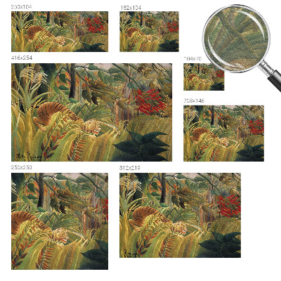 Papel de parede fotográfico Tigre exótico