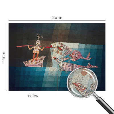 Papel de parede para quarto Pescador caçador