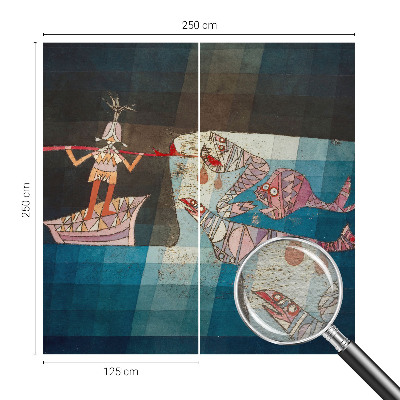 Papel de parede para quarto Pescador caçador