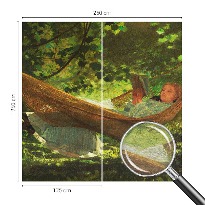 Papel de parede fotográfico Relaxando em uma rede