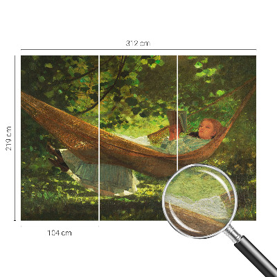 Papel de parede fotográfico Relaxando em uma rede