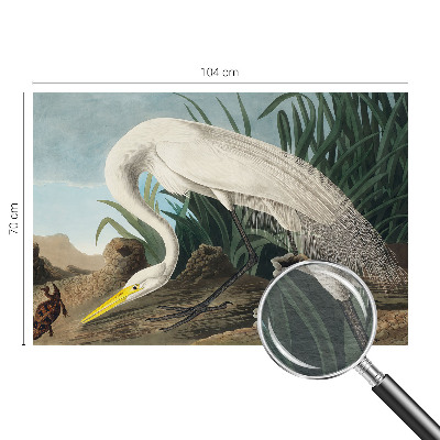 Papel de parede para sala Garça majestosa