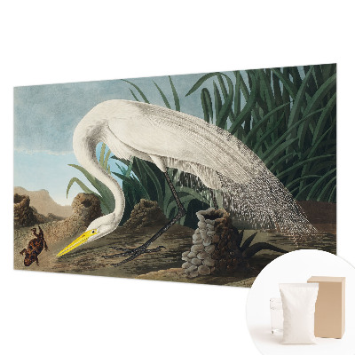 Papel de parede para sala Garça majestosa