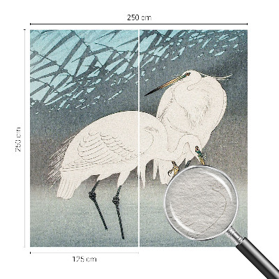 Papel de parede Pássaros delicados