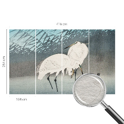 Papel de parede Pássaros delicados