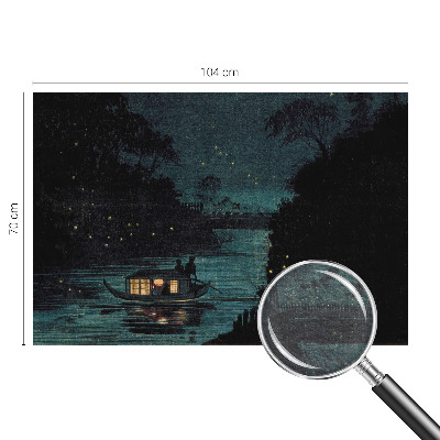 Mural de fotos na parede Luzes da noite