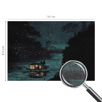 Mural de fotos na parede Luzes da noite