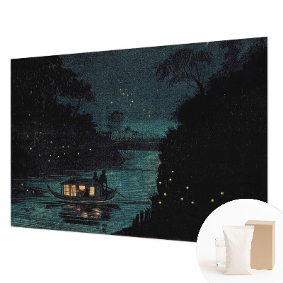 Mural de fotos na parede Luzes da noite