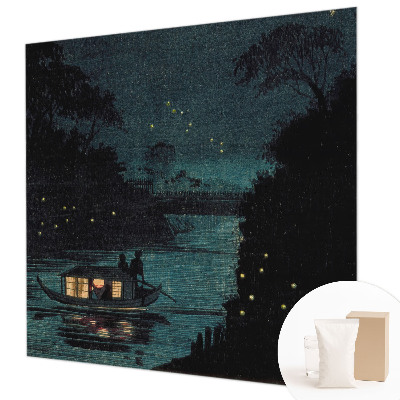 Mural de fotos na parede Luzes da noite