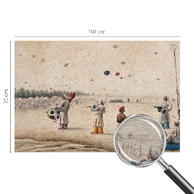 Fotomural Pipas voando