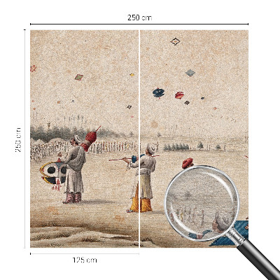 Fotomural Pipas voando