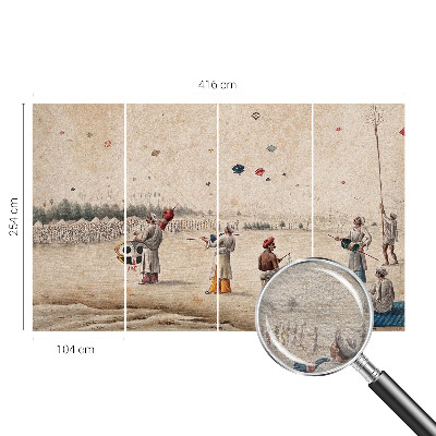 Fotomural Pipas voando