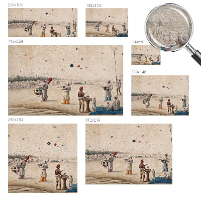 Fotomural Pipas voando