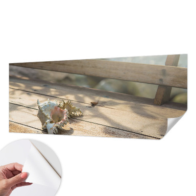 Papel de parede autocolante com cena relaxante