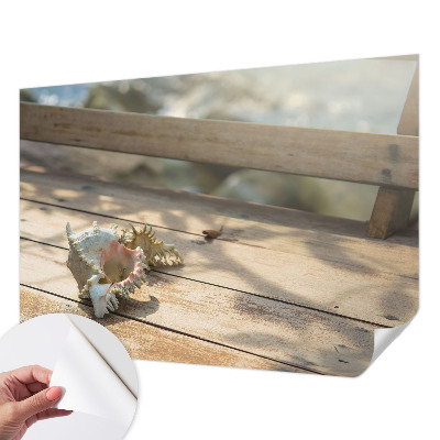 Papel de parede autocolante com cena relaxante