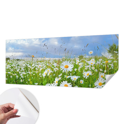 Papel de parede 3D com estampa 'Prado de verão'