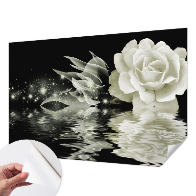 Papel de parede infantil com padrão rosa luminoso