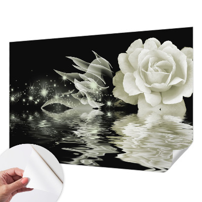 Papel de parede infantil com padrão rosa luminoso