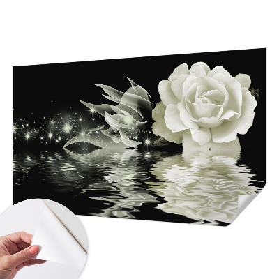Papel de parede infantil com padrão rosa luminoso