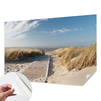 Autocolante de parede fotográfico Caminho Marinho