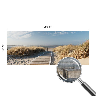 Autocolante de parede fotográfico com motivo Caminho Marinho
