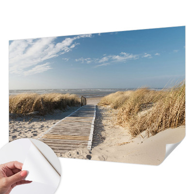 Autocolante de parede fotográfico com motivo Caminho Marinho