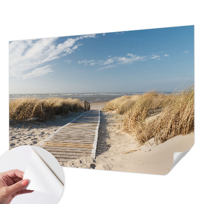 Autocolante de parede fotográfico com motivo Caminho Marinho