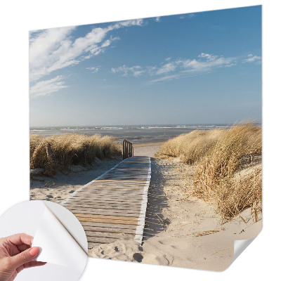Autocolante de parede fotográfico com motivo Caminho Marinho