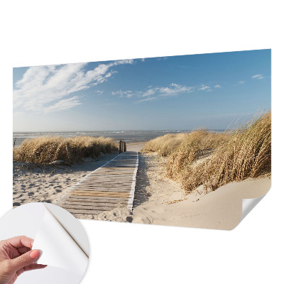 Autocolante de parede fotográfico com motivo Caminho Marinho